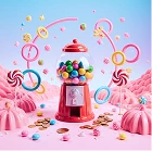 SugarRush μπόνους μηχάνημα με καραμέλες