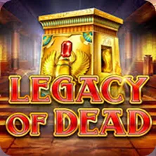SugarRush slot Legacy of Dead with ancient Egyptian symbols